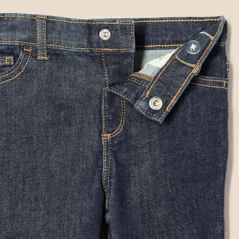 Amazon Essentials x Sofia Grainge Toddler and Baby Boys' Regular Fit Straight Jeans with Elastic Waist, Pull On in Saudi Arabia