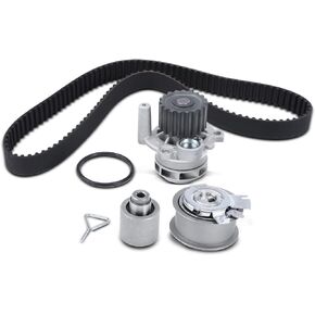 A-Premium Timing Belt Kit & Water Pump Compatible with Volkswagen Jetta 2004-2005, Golf/Beetle 2004-2006, 1.9L, 4-PC Set