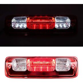 3rd Third Brake Light Tail Rear Cargo Lamp Waterproof Red Lens Center High Mount Stop Light for Ford F-150 2004-2008 / Explorer Sport Trac 2007-2010/2006-2008 Lincoln Mark LT