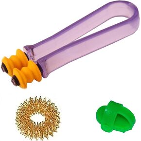Acupressure Finger Roll Kit with Sujok Ring, Power Thumb, Reflexology Chart, and Instruction Manual - Harmony at Your Fingertips – ZenTouch2