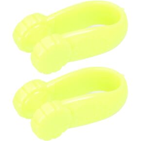 2pcs Shiatsu Massage Rings,Portable Shiatsu Clips Relief Massager Wearable Sensory Shiatsu Rings Acupressure Hand Pressure Point Clip for Stress Relief (Green)