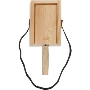 Healifty Wood Moxa Box Portable Moxibustion Box Moxa Stick Holder One Hole Healing Box Moxibustion Tool for Health Care Body Moxibustion Massager 17cm* 13cm* 9. 5cm