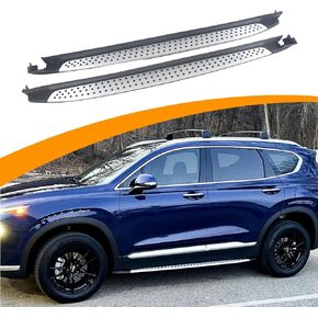 Snailfly Fit for Hyundai Santa Fe 2019-2023 Running Boards Protector Side Step Nerf Bar