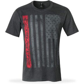 C7 Corvette Patriot T-Shirt - from The American Legacy Collection - Heather Gray