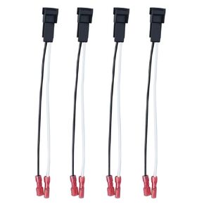72-4568 Speaker Wiring Harness Replacement for GMC Chevy Buick Cadillac Hummer Front Rear Door Speaker Wiring Harness Adapter (72-4568)
