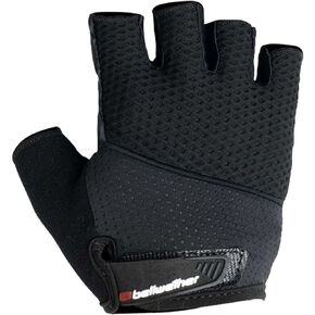Bellwether Gel Supreme Men's Short Finger Glove: Black LG