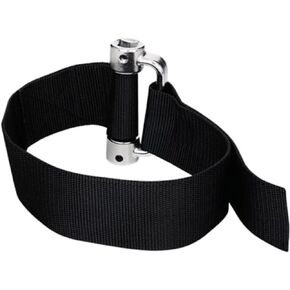 LUMAX LX-1811 Heavy-Duty Strap Oil Filter Wrench, 3/8" & 1/2" Sq. Drive. Universal Design Permits use on Most Vehicles, Tractors and Other Heavy Equipment