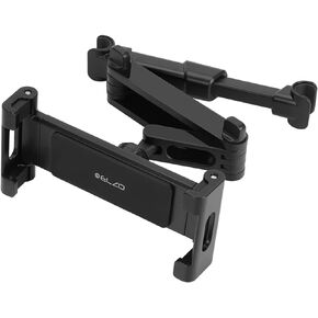 حامل مسند رأس السيارة ELZO، حامل تابلت قابل للتعديل 360 درجة للأجهزة مقاس 5.5 بوصة - 12.9 بوصة، أسود in Kuwait