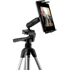 Arkon Tripod Tablet Mount for Apple iPad Air 2 iPad Pro iPad 4 3 2 Samsung Galaxy Note 10.1 Retail Black