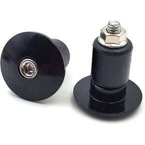 2pcs Handle Bar End Plugs (Black/Red/Orange/Blue)