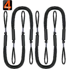 Boat Bungee Dock Lines Dock Rope Mooring Line Boat Accessories Docking Ropes PWC Dock Ties for Boats Pontoon, Jet Ski, SeaDoo, WaveRunner, Kayak in Kuwait