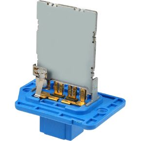 ACROPIX HVAC Blower Motor Resistor Replacement Fit for Hyundai Accent - Pack of 1 Blue Silver Tone