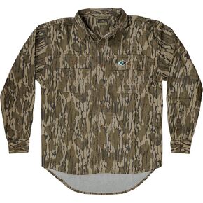 Mossy Oak Chamois Camo Hunting Shirt for Men