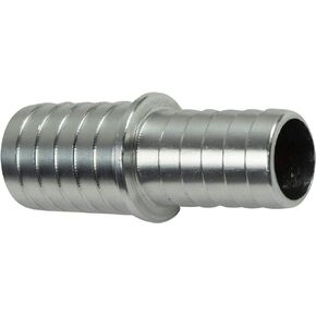 ICT Billet 5/8" to 3/4" Inch Hose Barb Splice Coupler Reducer Repair Fitting Adapter Connector Radiator Coolant Intercooler Heat Exchanger Fluid Designed & Manufactured in USA Bare Aluminum AN627-11A