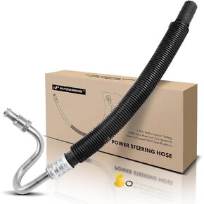 A-Premium Power Steering Return Hose Line Assembly Compatible with Ram 2500 2011-2018, 3500 2012-2018, 5.7L 6.4L, Gear To Cooler