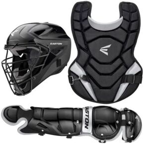 Easton | Black Magic 2.0 Baseball Catcher's Set | Sizes - Junior (Ages 6-8) / Youth (Ages 9-12)