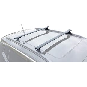 BrightLines Roof Rack Crossbars Compatible with 2018 2019 2020 2021 2022 2023 2024 Jeep Compass