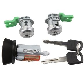 RLB-HILON Door Lock Cylinders & Ignition Switch with Keys Compatible with Ford F150 F250 F350 Excursion Expedition Freestar Windstar Lincoln Blackwood Navigator