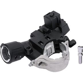 Replacement Ignition Lock Housing - Replaces 8L8Z3511B, 8L8Z3511C, 9L8Z-3511-A, ZZCB66160, ZZDB66160, 989-019 - Compatible with Ford, Mazda and Mercury Vehicles - Focus, Escape, Tribute, Mariner