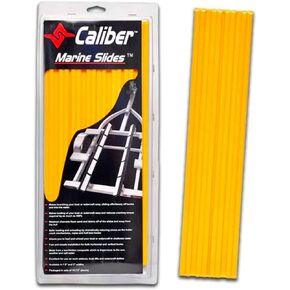 Caliber Marine Trailer Bunk Slides 23013, 3 x 15 inch, 10-Pack Yellow