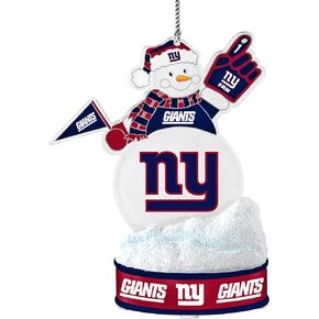 NFL LED Snowman Ornament