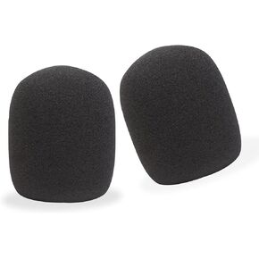 2 Pack Foam Mic Cover Handheld Microphone Windscreen