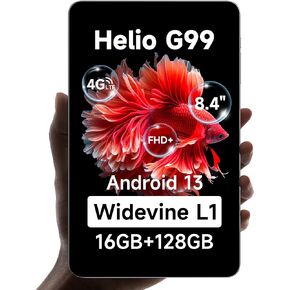 تابلت ALLDOCUBE 8.4 بوصة، Helio G99 Android Tablet مع Widevine L1 iPlay50 Mini Pro NFE، FHD+ 1920x1200 Android13 Tablet، 16 جيجا (8+8) ذاكرة الوصول العشوائي 256 جيجا بايت ROM 512 جيجا قابلة للتوسيع، 5MP/13MP 4G LTE بلوتوث 5.2 in Kuwait
