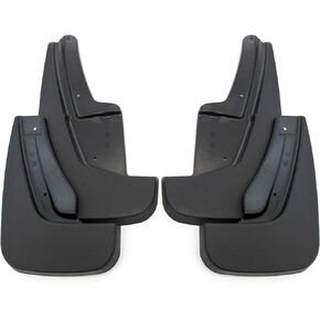 Red Hound Auto Molded Mud Flaps Compatible with Dodge Durango 2011-2020 Select Models - Front & Rear Full 4 Piece Set