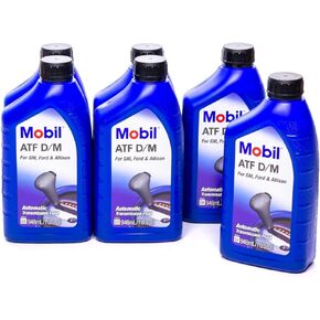 Mobil 1 123130 Transmission Fluid, 6 Quart, 1 Pack