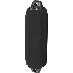 QOGIR Premium Boat Fender Covers: Black Fender Covers for Boats, Fits Boat Fenders Cover for Center Rope Tube Boat Fenders
