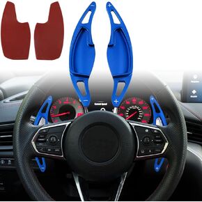 Aluminum Steering Wheel Shift Paddle Extensions for Acura MDX/RDX/TLX (2021-2024) Auto Accessories（red）