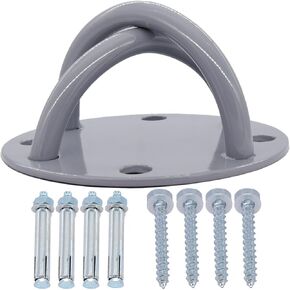 Wall Ceiling Mount Bracket for Gym & Home Suspension Straps Anchor for Olympic Rings Fitness Training Yoga Swing Battle Ropes Resistance Band & Boxing Equipment
