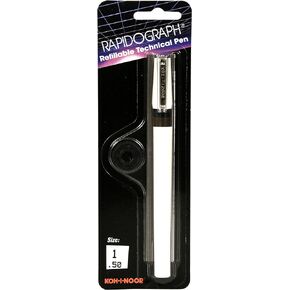 Koh-I-Noor Rapidograph Technical and Artist Pen, .35mm Nib, 1 Each (3165.Z)