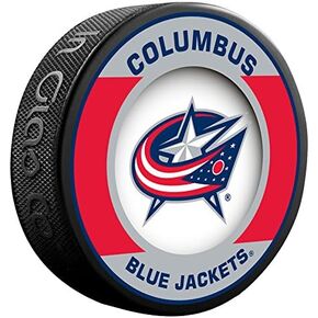 Blue Jackets Officially Licensed Retro Design Hockey Puck