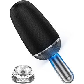 Karaoke Microphone, Wireless Karaoke Microphone System, Portable Handheld Karaoke MIC with Bluetooth for Car Travel Home or Outdoor Parties, Karaoke Microphone for Kids Adults, PC and Smartphones