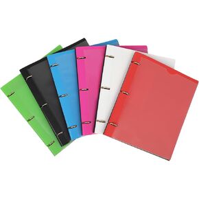 حافظة محمولة مكونة من 3 حلقات مكونة من 12 حزمة، حافظة عرض تقديمي، حافظة عرض يدوية مع عمود فقري مزخرف قابل للتمدد + غطاء أمامي مخصص + جيبان شفافان مع علامات تبويب آمنة، تتسع لـ 150 ورقة in Kuwait