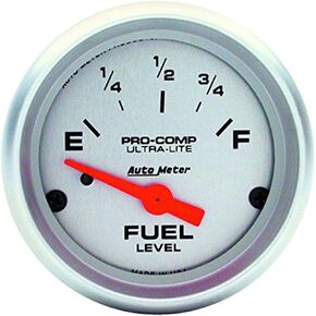 Auto Meter 4319 Ultra-Lite 2-1/16" Electric Fuel Level Gauge (Empty/Full, 52.4mm)
