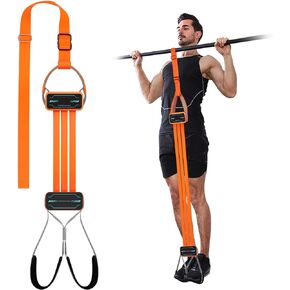 VIVITORY Pull Up Assistance Bands, Heavy-Duty Adjustable Resistance with Fabric Feet/Knee Rest for Pull Ups System Home Gym Strength Training, Up to 360 lbs Assistance