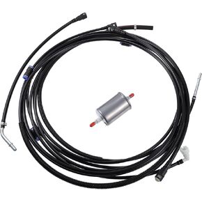 X AUTOHAUX Fuel Lines Kit Replacement Nylon Fuel Lines Repair Kit for Chevrolet Silverado 1500 2500 3500 for GMC Sierra 2500 1999-2003 Engine Supply Return & Vapor Nylon Fuel Line Kit