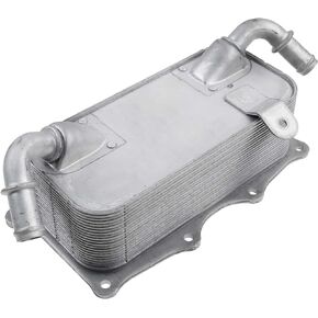 A-Premium Engine Oil Cooler Compatible with Porsche Cayenne 2011-2018 Panamera 2010-2016 V6 3.0L 3.6L 4.8L