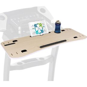 LUCKUP Treadmill Desk Attachment-39 Wide Universal Walking Laptop Desk Holder with Cup Tablet Phone Holder & Laptop Stand, Ergonomic Platform Workstation for Treadmill