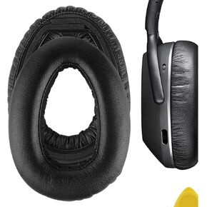 Geekria QuickFit Replacement Ear Pads for Sennheiser PXC 550 PXC 550-II Wireless MB 660 Series Headphones Ear Cushions, Headset Earpads, Ear Cups Cover Repair Parts (Black)