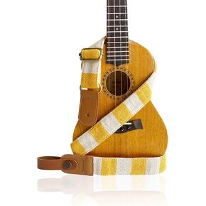 حزام القيثارة الممتاز القابل للتعديل، أشرطة Uke الأنيقة المثقاب أو حزام الكتف بدون مثقاب لجميع أحجام القيثارة in Kuwait