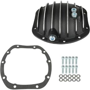 labwork Rear Differential Cover & Drain Plug Replacement for Dana 25 27 30 10-Bolt