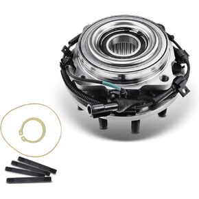 A-Premium Front Wheel Bearings and Hub Assembly Compatible with Ford F-450 Super Duty 2005-2010, F-550 Super Duty 2005-2010, 4WD & DRW, w/ABS 10-Lug, Replace # 515083