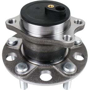 512332 FWD Rear Wheel Bearing and Hub Assembly Compatible with Jeep Compass 2007-16, 2007-16 Patriot, 2011-14 Chrysler 200, 2007-10 Sebring, 2008-14 Dodge Avenger, 2007-14 Caliber 5Lugs w/ABS