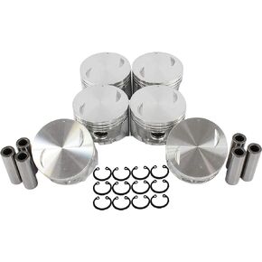 DNJ P616.20 Oversize Piston Set for 1987-1995 / Infiniti, Nissan / 200SX, 300ZX, D21, M30, Maxima, Pathfinder, Pickup / 3.0L / SOHC / V6 / 12V / 181cid, 2960cc / VG30, VG30E, VG30I