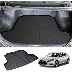Powerty Compatible with Cargo Liner Nissan Altima Sedan 2024 2023 2022 2021 2020 2019 All Weather TPO Rear Cargo Liner
