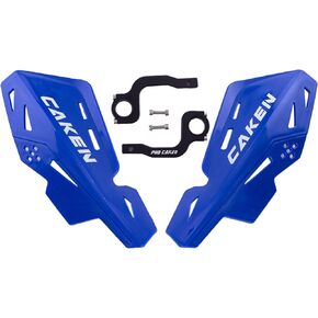 PRO CAKEN Universal 7/8" 22mm and 1 1/8" 28mm Handle Bar Hand Guards CNC Bracket for Dirt Bike Motocross ATV Scooter for CRF KLX KX LTR TRX SX SXF EXC XCW Grizzly hawk 250 Bicycles-Black