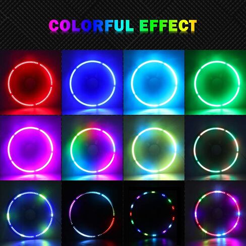 ضوء الفرامل الثالث RGB، مصابيح الإطارات الاحتياطية RGB مع وحدة تحكم عن بعد لاسلكية RF متوافقة مع جيب رانجلر JK JKU 2007-2018 in Kuwait